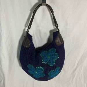 Vintage 2000s Blue and Teal Flowers